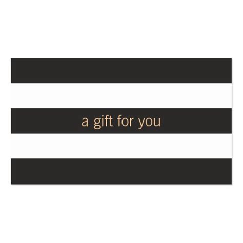 Black And White Striped T Card Zazzle