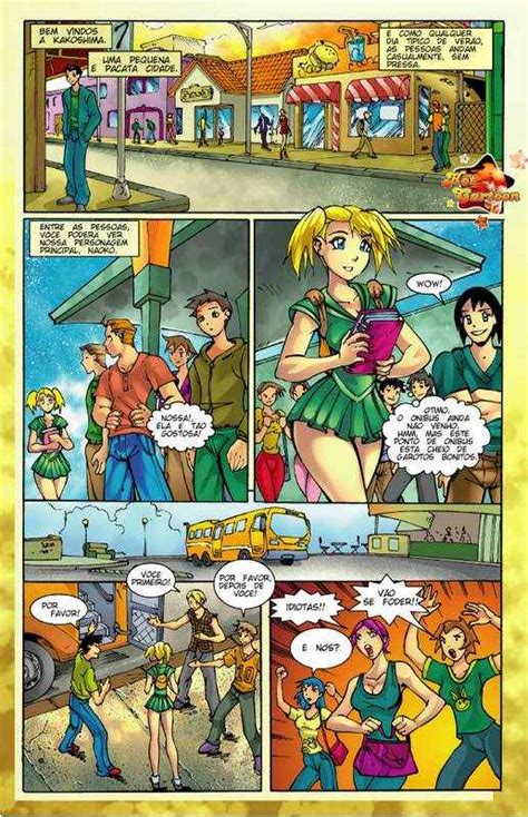 Novinha Gostosa Se Divertindo No ônibus HQ Hentai