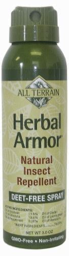 All Terrain Herbal Armor Natural Bug Spray And Insect Repellent Continuous Spray Case Of 1