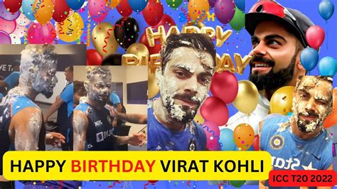 विराट कोहली Birthday सेलिब्रेशन विडिओ 2022 Virat Kohli Cake Cutting At Mcg Today