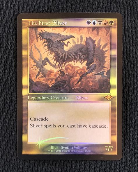 First Sliver The Foil Vintage Mtg Proxy Mh2 Proxy Mtg