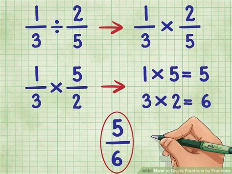 How To Divide Fractions By Fractions 12 Steps With Pictures