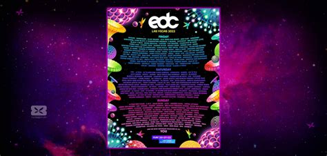 Edc Vegas Lineup Announcement Clipart