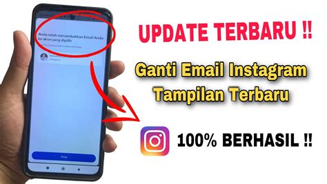 Cara Mengganti Email Instagram Terbaru Yang Sudah Tidak Aktif Youtube