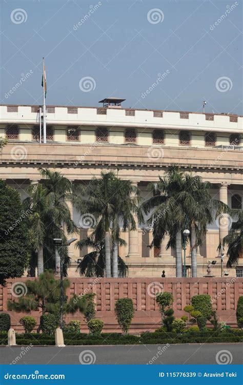 Sansad Bhavan New Delhi Stock Image Image Of Delhi 115776339