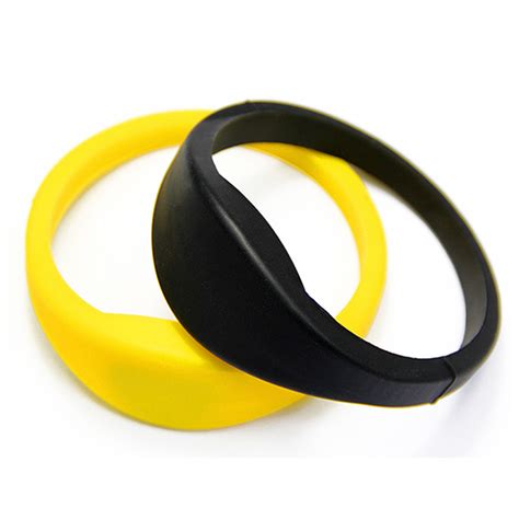 888 Byte Ntag 216 Chip Silicone NFC Wristband Bracelet Silicone RFID