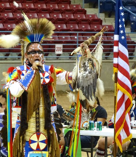 Actor Nathan ChasingHisHorse at Avi Kwa Ame Powwow in Laughlin, NV 2013 ...