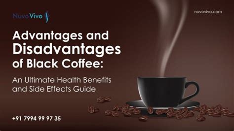 Black Coffee Advantages And Disadvantages Health Benefits And Side Effects