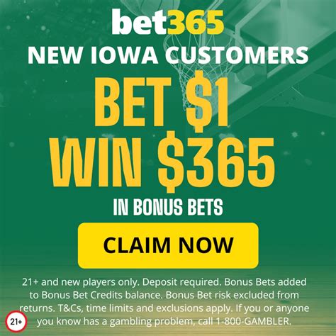 Bonus Code For Bet365 In Iowa Unlocks 365 In Promo Credits