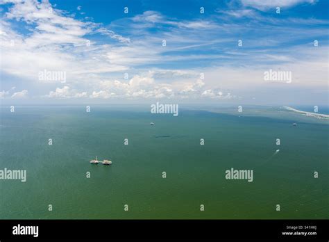 mobile bay  june stock photo alamy
