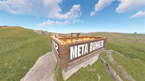 New Meta Bunker Rust Base Design Youtube