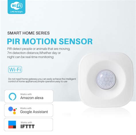 New Bakeey Wifi Pir Motion Sensor Human Body Infrared Security Alarm