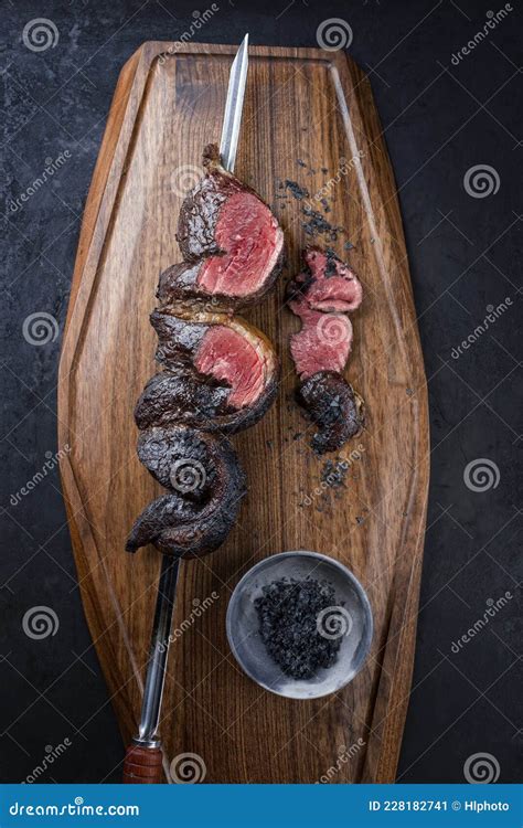 Barbecue Dry Aged Wagyu Brazilian Picanha From The Sirloin Cap Of Rump