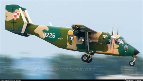 0225 Polish Air Force PZL Mielec M 28B PT Skytruck Photo By Artur