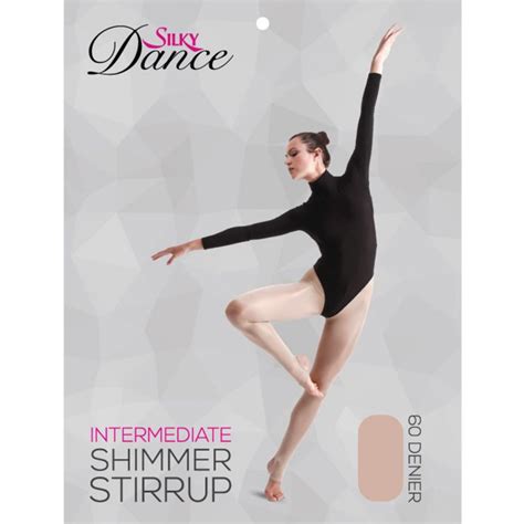 Silky Dance Shimmer Stirrup Dance Tights For Women And Girls