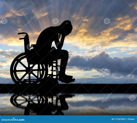 Concept Of People With Disabilities Experiencing Grief And Sadness