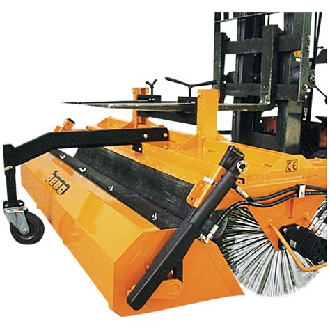 Bema 25 Forklift Sweeper | Hydraulic Rotary Forklift Sweeper