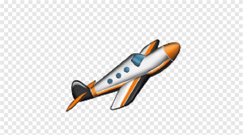 Airplane Emoji Sms Iphone Pesan Teks Pesawat Layanan Pesan