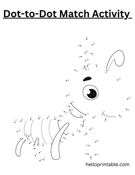 38 Connect the dots Free Printable Activity worksheets - helloprintable.com