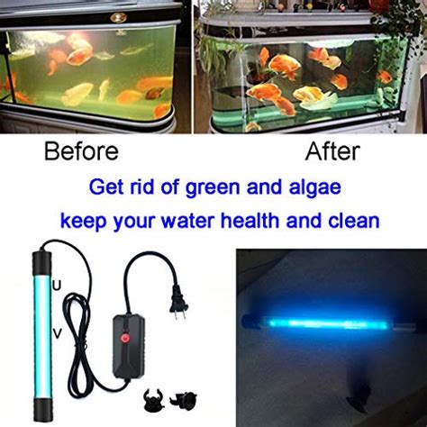 W Uvc Timer Aquarium Uv Clean Light Algae Clear Green Bloom Clean