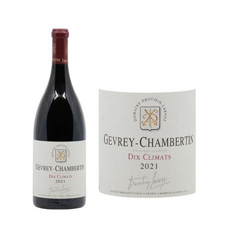 Gevrey Chambertin Dix Climats 2021 Domaine Drouhin Laroze Côte de