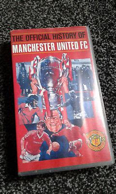 Manchester United Official History Limited Edition Vhs With