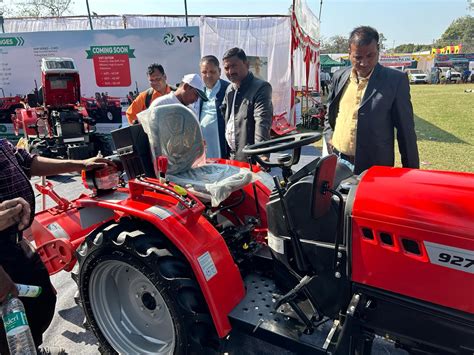 VST Tillers Tractors Wins Best Display Award At 115th All India Farmers