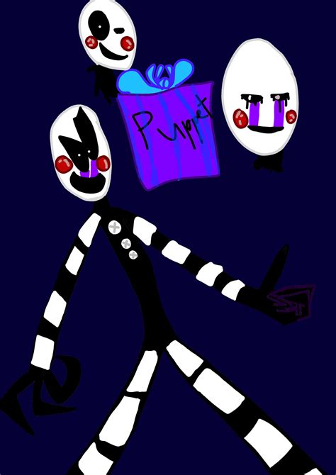 Fnaf puppet (fanartfriday) by Artlordmangler on DeviantArt