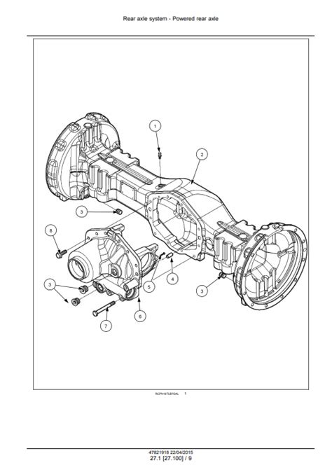 New Holland U C Tier B Final Tractor Loader Service Manual Part