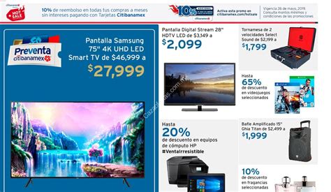 Ofertas Soriana Hot Sale Preventa Citi Banamex De Mayo