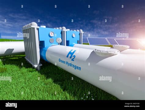 Green Hydrogen Renewable Energy Production Pipeline Green Hydrogen