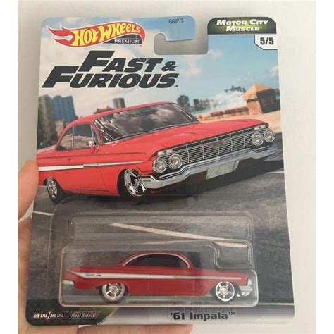 Jual HOT WHEELS IMPALA BUBBLE WRAP HOT WHEELS FAST FURIOUS MOTOR CITY MUSCLE HOT WHEELS