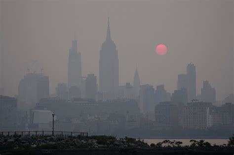 Air Quality Alert Nyc Hit By Another Round Of Unhealthy Canadian