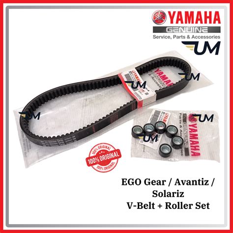 Original Yamaha Ego Gear Avantiz Solariz Timing Belt V Belts Set