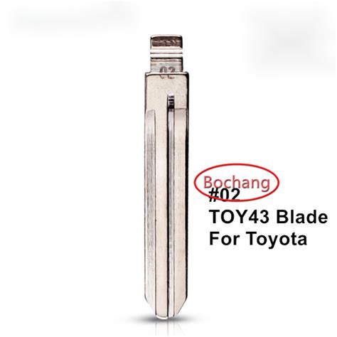 Bochang TOY43 Blank Flip Key Blade 02 For Toyota Fortuner Innova Hiace