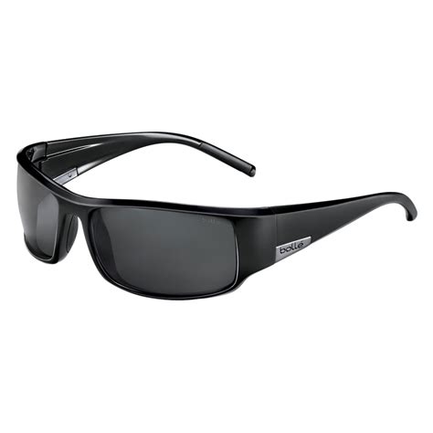 Bolle King Sunglasses Shiny Black Polarized