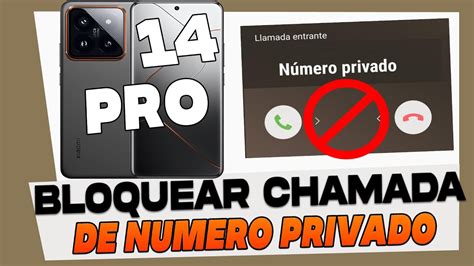 Como Bloquear Chamada De Numero Privado Ou Restrito No Xiaomi 14 Pro