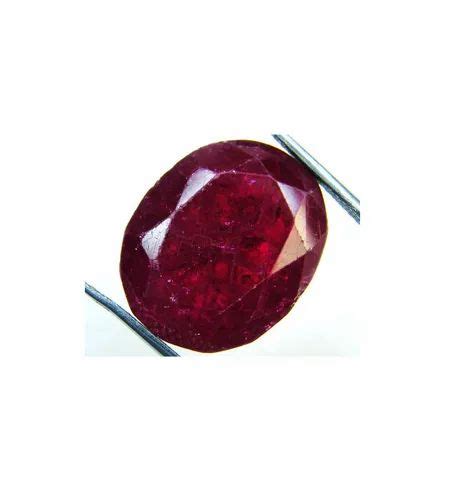 Ruby Stone Natural Burma Ruby Stone Manik Chunni Kempu Crt