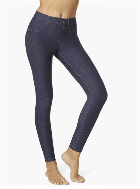 Hanes Mid Rise Denim Jeggings