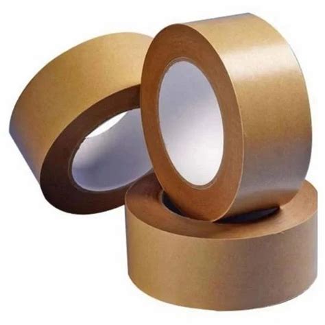 Color Brown Kraft Paper Tape At Roll In Surat Id