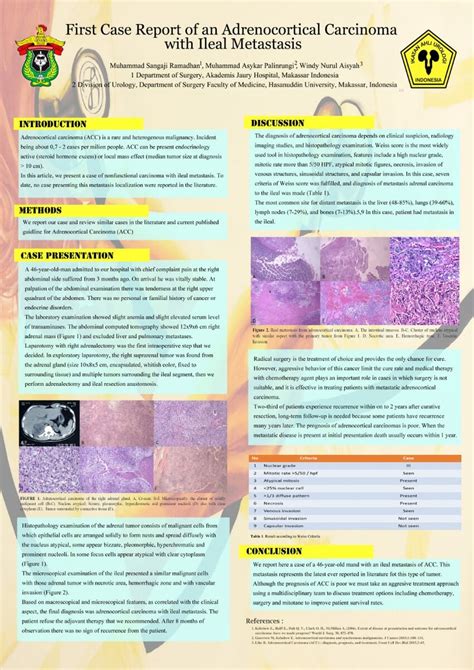 Pdf First Case Report Of An Adrenocortical Carcinoma With Ileal