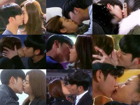 My Love From The Star Korean Drama Kiss Scene