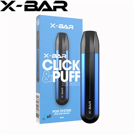 Kit Pod X BAR Click Puff Evap