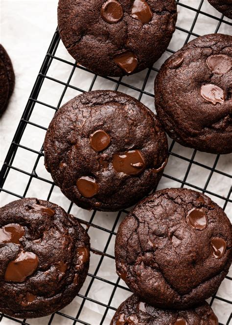 Mom S Double Chocolate Cookies The Recipe Rebel