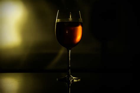 Clear Wine Glass With Wine · Free Stock Photo