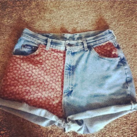 Diy High Waisted Shorts From Thrifted Old Jeans Diy Shorts Diy Clothes Clothes