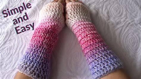 Easy Crochet Hand Warmers Tutorial Beginner Friendly Hand Warmers