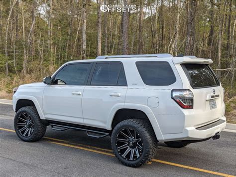 2018 Toyota 4runner With 20x10 19 Fuel Contra And 275 55r20 Nitto Ridge Grappler And Suspension