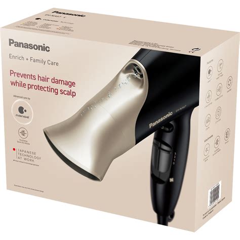 Panasonic Eh Na67 Vysoušeč Vlasů S Technologií Nanoe™ 2000 W 3 Rychlosti 4 Teploty 3 Krytky