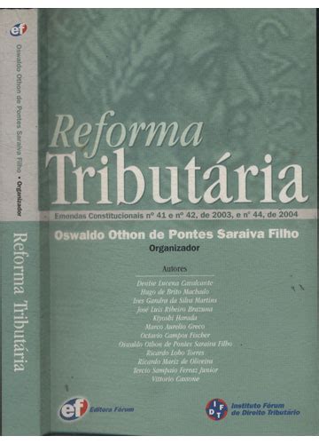 Sebo Do Messias Livro Reforma Tributária